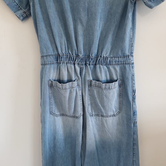 Kancan Paula Wide Leg Coveralls Denim Small - Picture 11 of 15